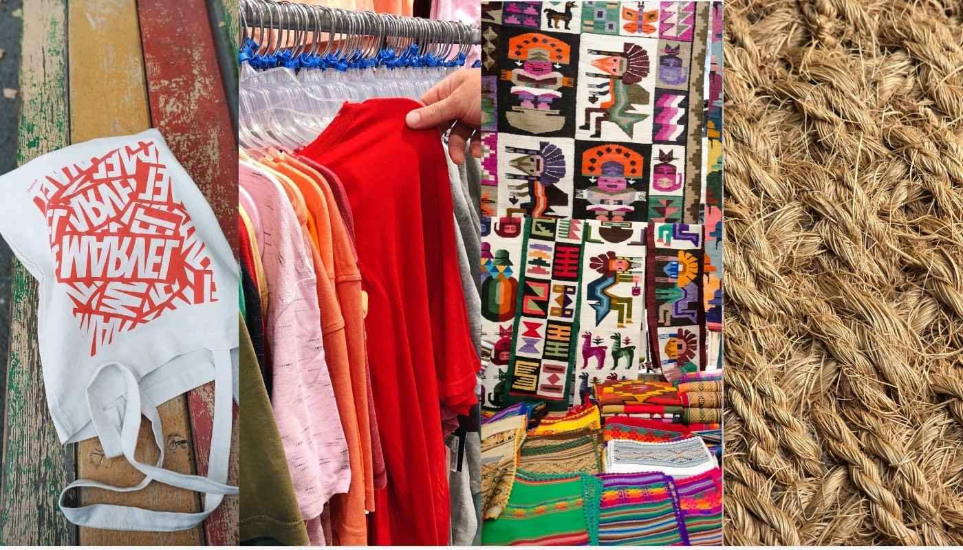 Fábrica têxtil de Bangladesh produz sacolas de juta e sacolas de algodão sustentáveis ​​para marcas europeias e americanas.