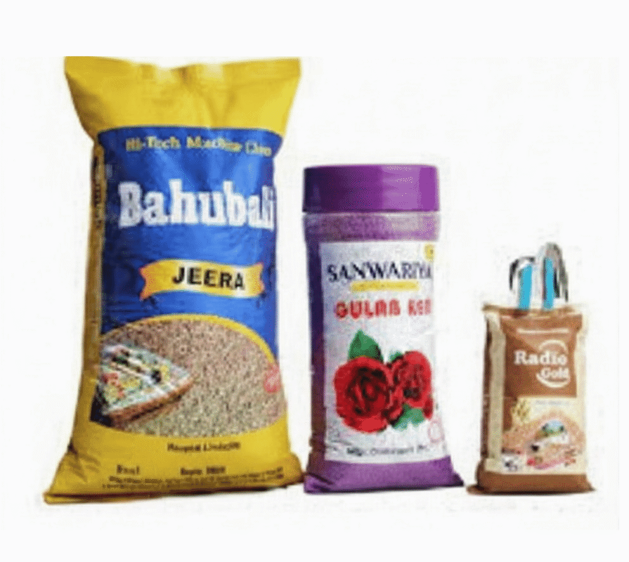Industrial BOPP Bags in Bangladesh with high-definition printing for bulk food and grain export.