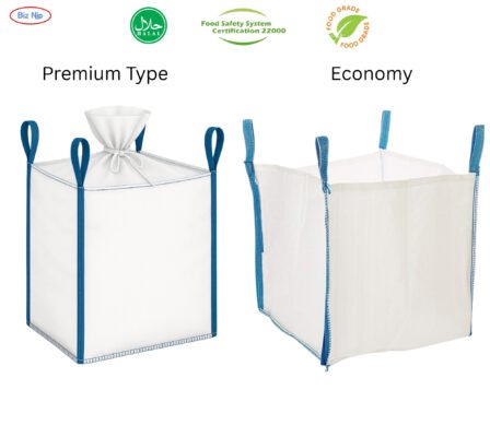 Technical view of moisture-resistant packaging liners within a Food Grade FIBC Bag at our specialized Dhaka manufacturing facility.